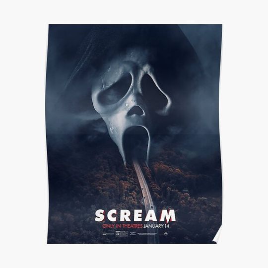 Discover Scream 5 Premium Matte Vertical Poster