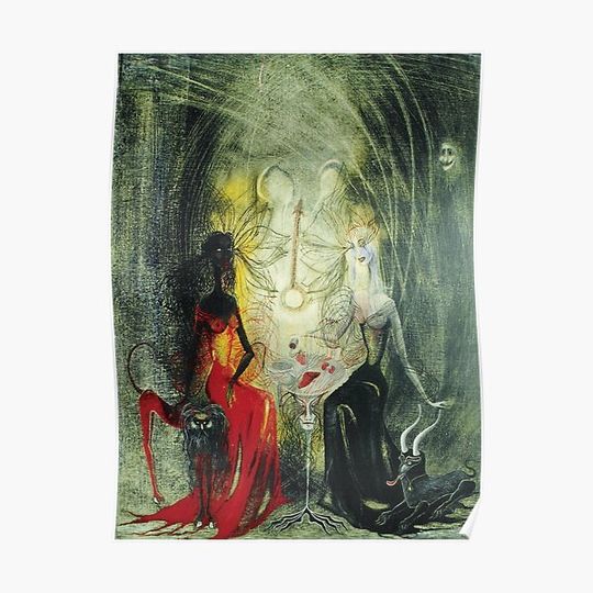 Discover Artwork by Leonora Carrington Premium Matte Vertical Poster