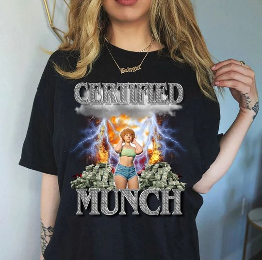 Discover Certified Munch T-Shirt, Ice Spice Certified Munch T Shirt, Ice Spice Shirt