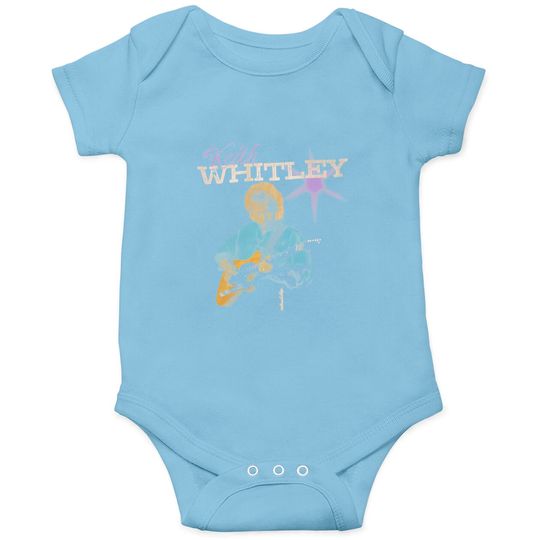 Discover Keith Whitley Purple Guitar Onesies, American Country Music Keith Whitley Vintage Onesies