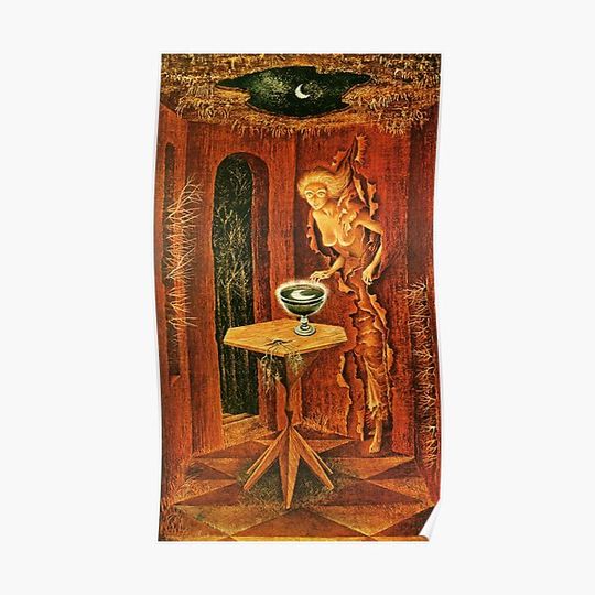 Discover Born Again, by Remedios Varo Premium Matte Vertical Poster