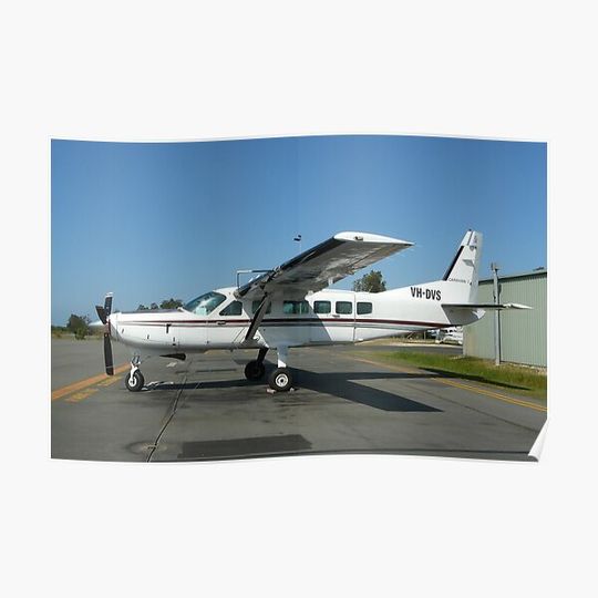 Discover Cessna 208 Caravan 1 Premium Matte Vertical Poster