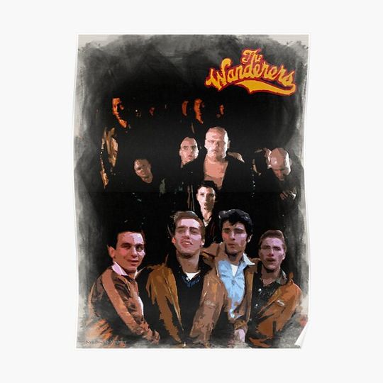Discover The Wanderers- Classic film Oil Painted Premium Matte Vertical Poster