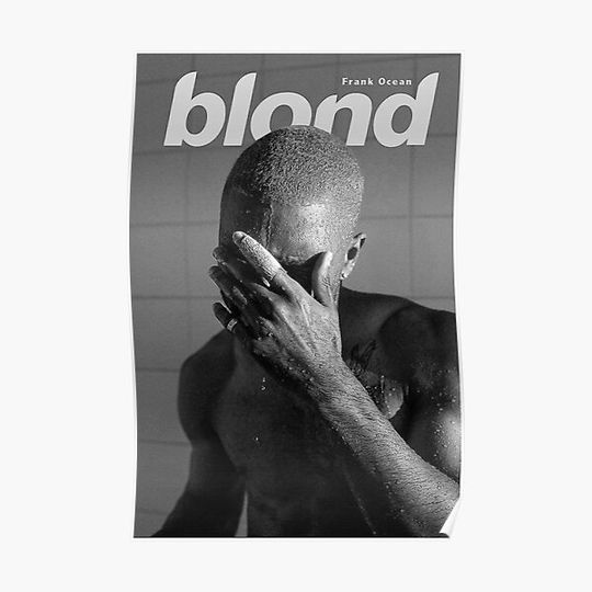 Discover Frank Ocean Blond Music Poster Premium Matte Vertical Poster