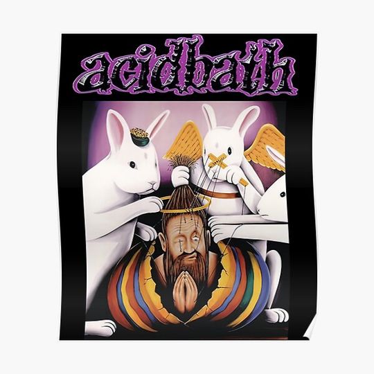 Discover Acid Bath Sludge Metal Premium Matte Vertical Poster