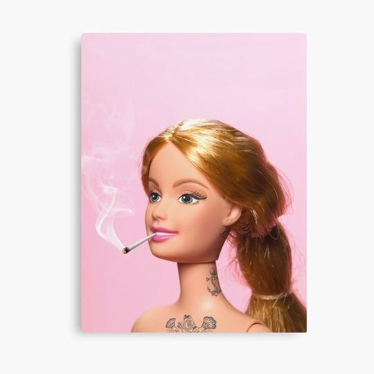 Discover Doll Grown Up Canvas