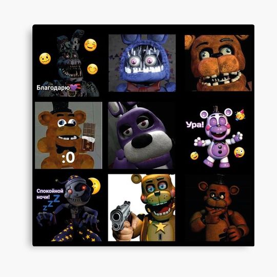 Discover [ SALE ] Fnaf Security Breach  Pack 23 Canvas