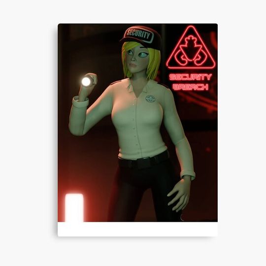 Discover fnaf security breach Vanessa Canvas