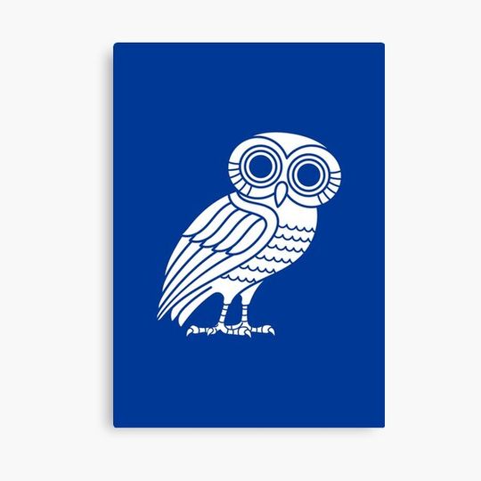 Discover Athenian Owl #1 Canvas