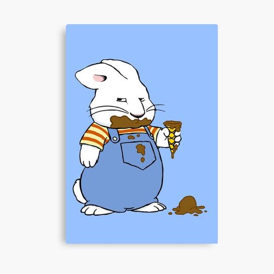 Discover Max and ruby icecream Canvas