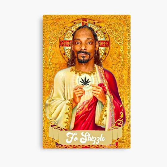 Discover Saint Snoop Dogg Canvas