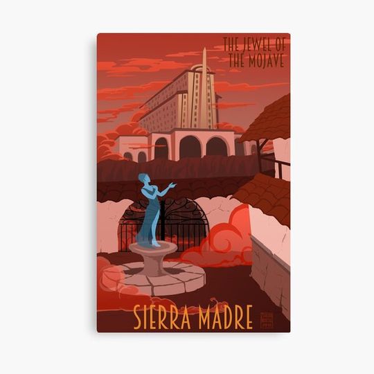 Discover Welcome to Sierra Madre Canvas