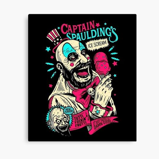 Discover Captain Spaulding | House of 1000 Corpses Canvas