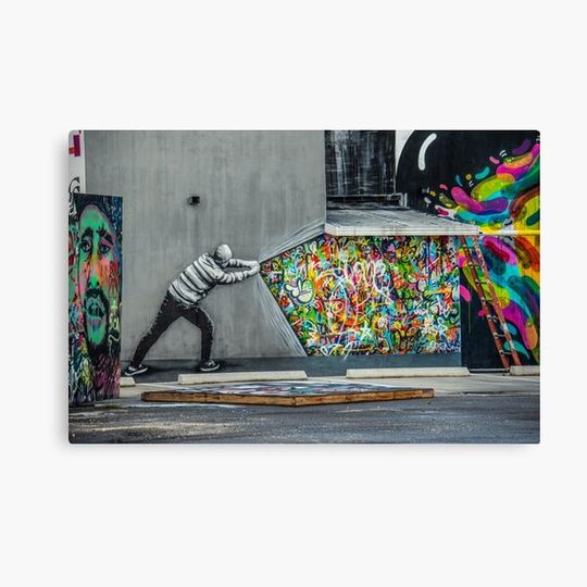 Discover Behind the Curtain, Remastered Canvas