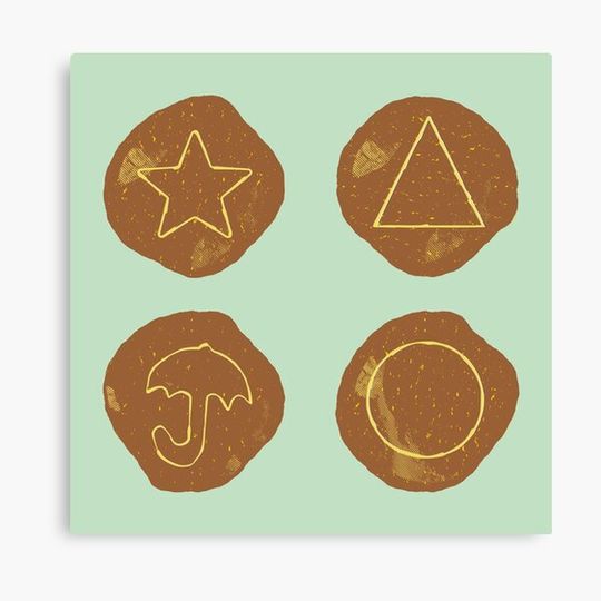 Discover Squid Cosplay Honeycomb candy challenge Canvas