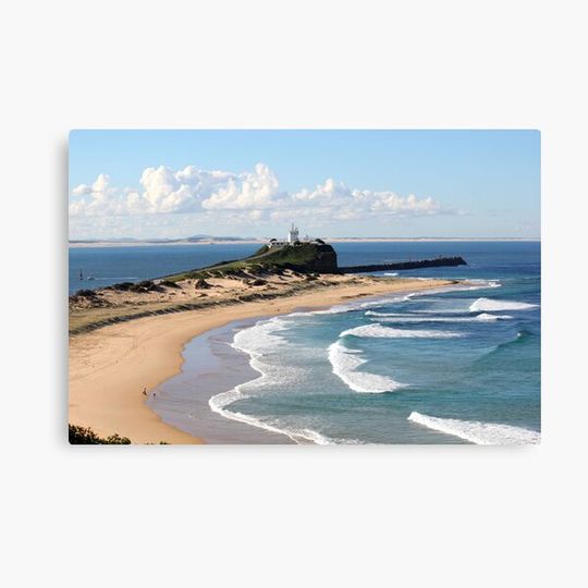 Discover Nobbys Headland - Newcastle, NSW Canvas
