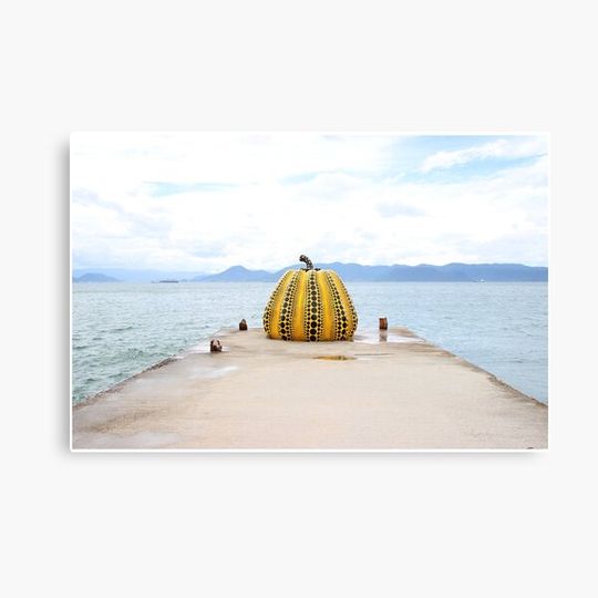 Discover YAYOI KUSAMA - PUMPKIN Canvas