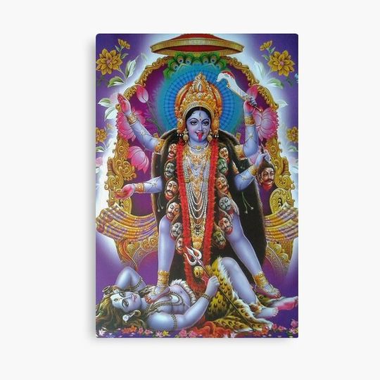 Discover Hindu Goddess Kali Canvas