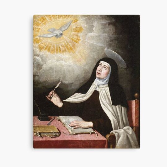 Discover St Teresa of Avila Painting Canvas