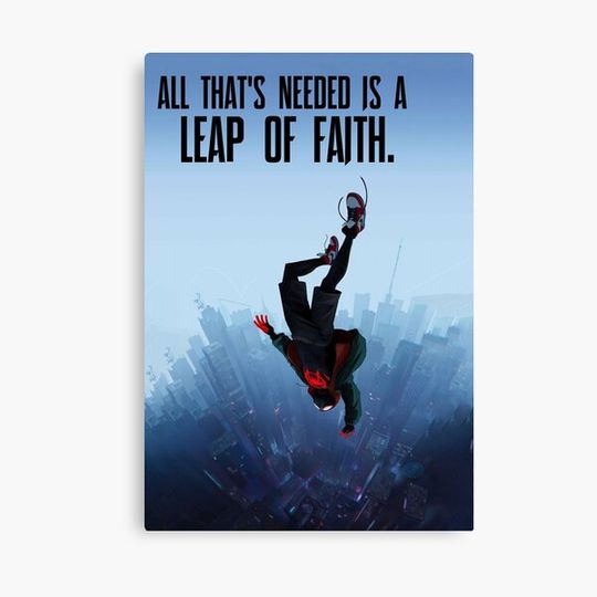Discover Miles Morales: leap of faith Canvas