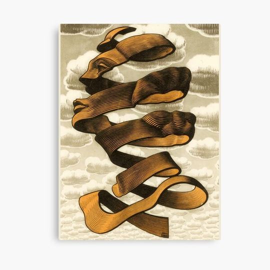 Discover M.C. Escher - Rind, 1955 Canvas