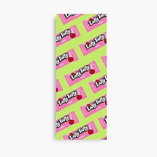 Discover Cherry Laffy Taffy Canvas