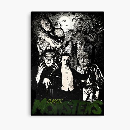 Discover CLASSIC MONSTERS Canvas
