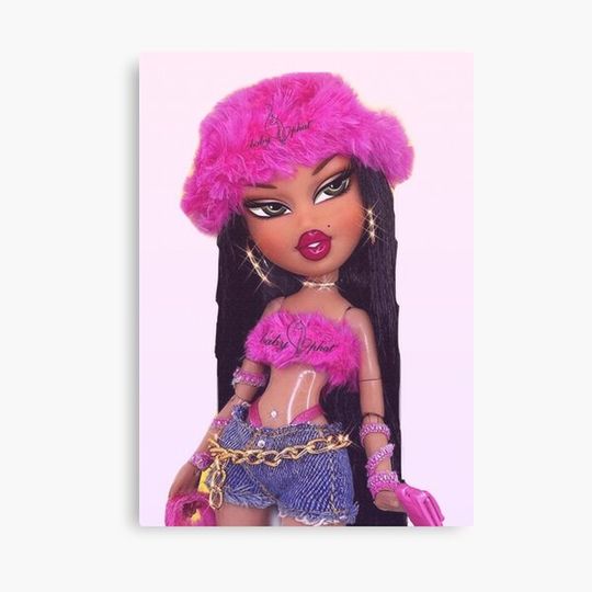 Discover AESTHETIC Y2K PINK BRATZ Canvas
