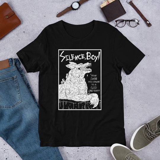 Discover Silence, Boy! Princess Mononoke Shirt