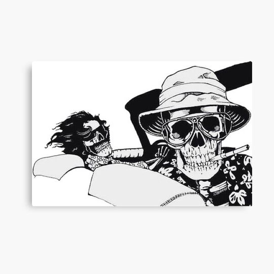 Discover Fear And Dying In Las Vegas Canvas