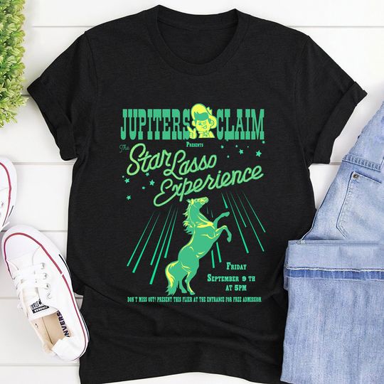 Discover Nope Movie Shirt, Jupiters Claim Star Lasso Experience Shirt
