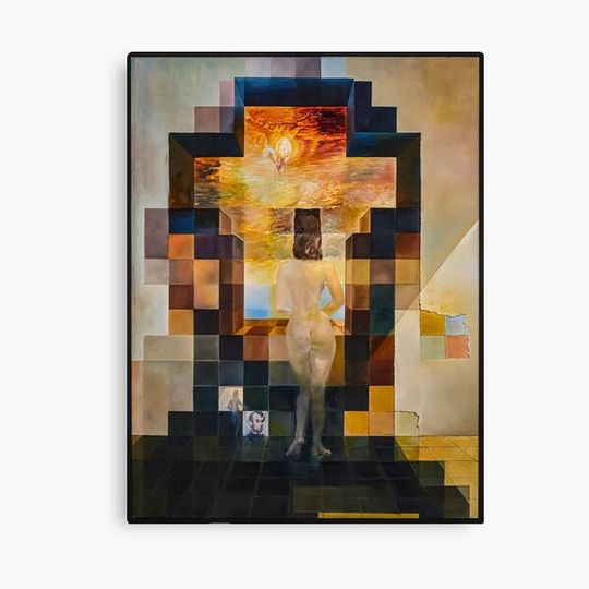 Discover Lincoln in Dalivision Canvas