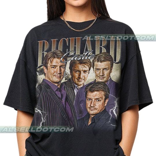 Discover Richard Castle Vintage T-Shirt