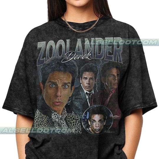 Discover Vintage Wash Derek Zoolander Shirt
