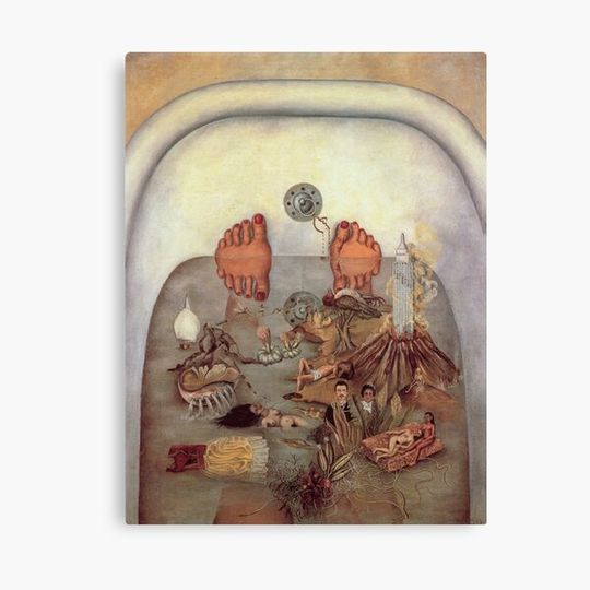 Discover What the Water Gave Me by Frida Kahlo Canvas