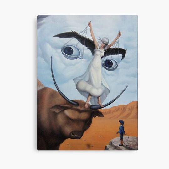 Discover Salvador Dali Portrait Surrealism Canvas