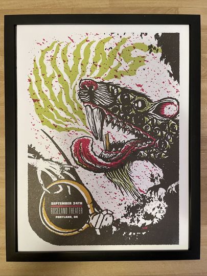 Discover the melvins poster, portland, or, 2010