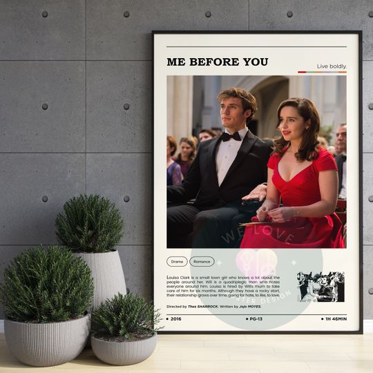 Discover Me Before You Movie Poster / Me Before You Poster