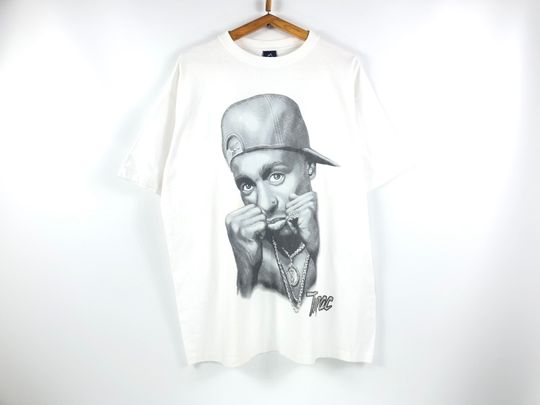Discover vintage TUPAC 2PAC shakur rap tee shirt death row ice cube dr dre