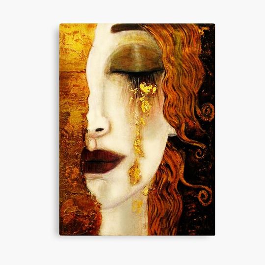 Discover Klimt Golden Tears Canvas