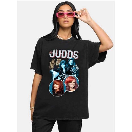Discover The Judds Band Wynonna Judd Naomi Judd Signature T-Shirt, The Judds Final Tour 2023 Shirt