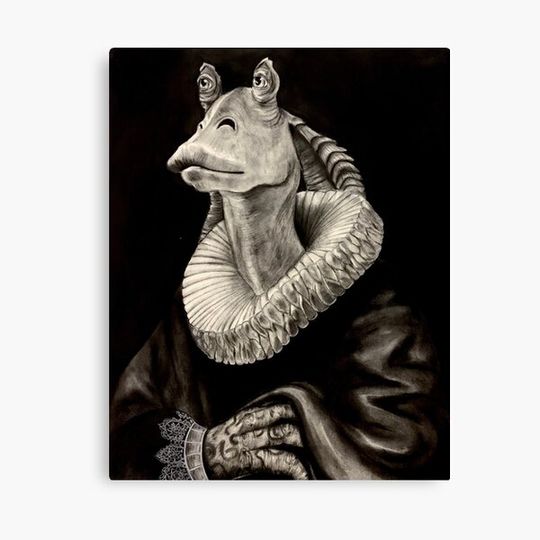 Discover Sir Jar Jar Binks Canvas
