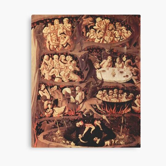Discover HD The Last Judgment (Fra Angelico, Florence) HIGH DEFINITION Canvas