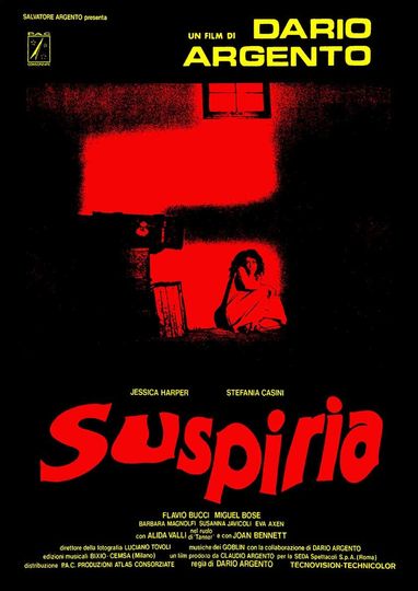 Discover SUSPIRIA 1977 Movie POSTER