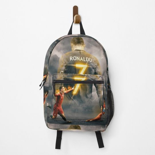 Discover Art CR7 Wallpaper Poster Backpack