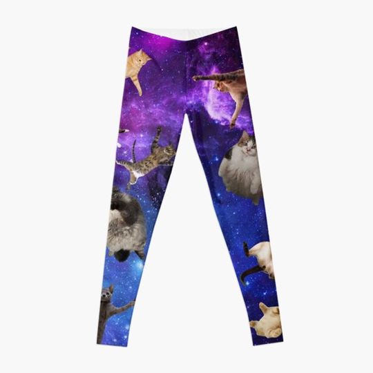 Discover Space Cats Leggings