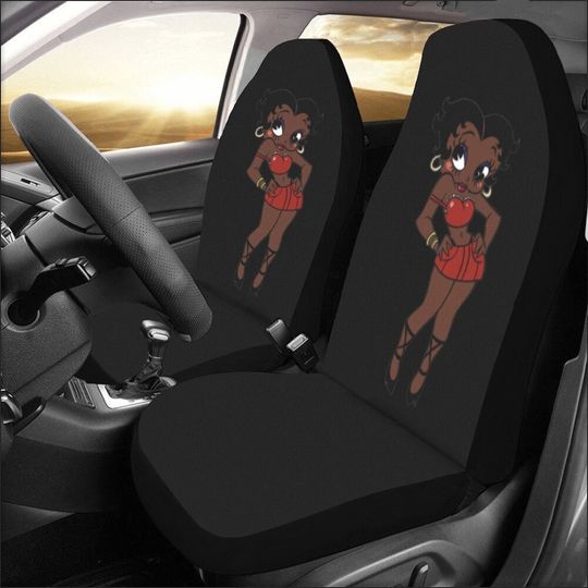 Discover Betty Boop Afro American Car Seat Cover Travelling Sexy Gifts For Her