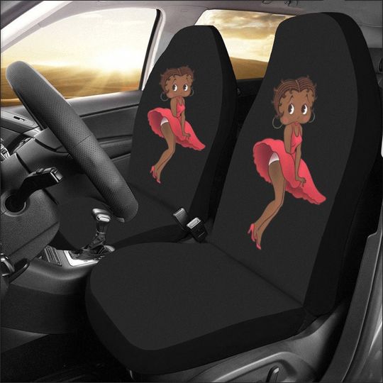 Discover Betty Boop Afro American Car Seat Cover Travelling Sexy Gifts For Her