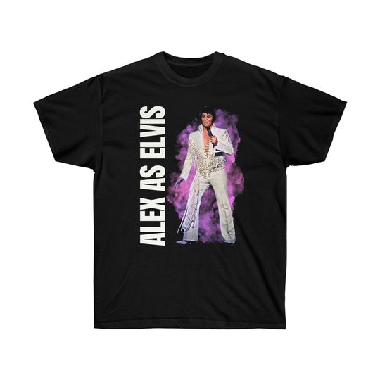 Discover Alex Mitchell as Elvis Shirt