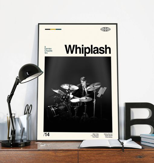 Discover Whiplash Movie Poster - Minimalist Poster